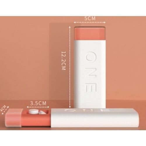 1PCS Fashion Portable Nordic Style Pill Box Tablet Pillbox Dispenser Medicine Boxes Dispensing Medical Kit Organizer