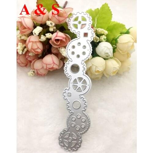 N317 METAL CUTTING DIES Wheel Gear Scrapbook card invitation paper craft party decor embossing stencil cutter