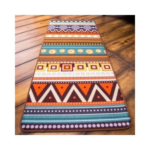 Novelty Door MAT Rug Porch Patio Floor Decor Living Room Carpet Mat Indian Geometric Aztec Pattern 50x120cm