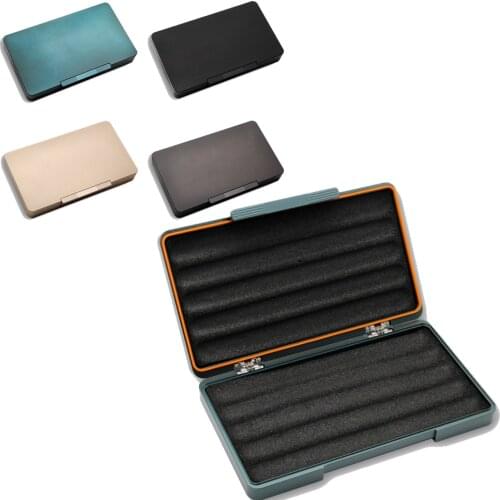 New Arrival 5-10pcs Cigars Case Portable Cigarette Tools Aluminum Smoking Accessories Humidor Box For Cohiba Free Shipping