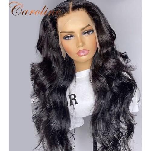 13x4 Body Wave Lace Front Wig 180% Density Brazilian Human Hair Wigs Body Wave Lace Front Wig For Women Human Hair