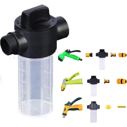 100ml Garden Hose Foam Pot Car Washing Foamer Pressure Washer for Car Glasses Washing Watering Foam Pot