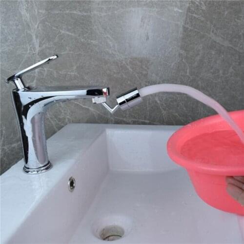 Rotary Faucet Booster Kitchen Filter Rotatable Faucet Sprayer Head Anti Splash Tap Booster Shower Water Saving