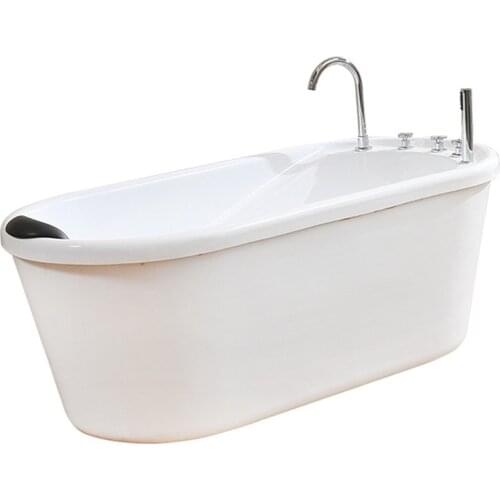 RC-3004 Acrylic Bathtub Home Hotel Double Layer Thickened Insulation Freestanding Tub Independent Family Adult Bathroom Bathtub