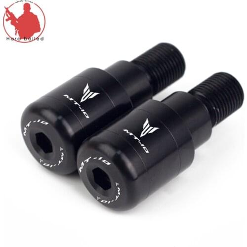 For YAMAHA MT10 FZ10 MT 10 2016-2018 7/8'' 22mm Handlebar Grips Motorcycle Dirt Bike Moto Handle Bar End Cap Weight Plugs Slider