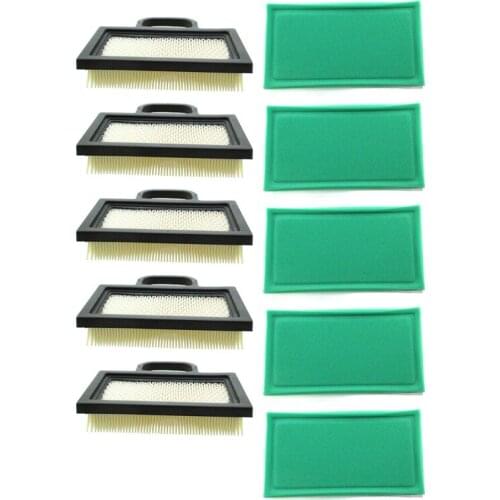 XLSION Air Filter For Briggs & Stratton: 4209, 4223, 499486, 499486S, 5063B, 5063D, 5063H, 5063K, 5069, 5069H, 5069K, 695667