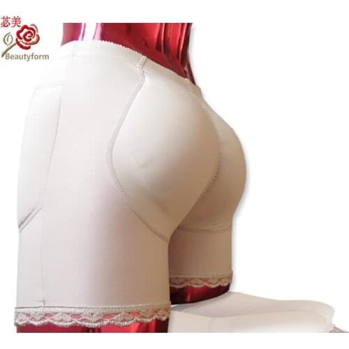 High Rise Padded Panties WomenWomen Panty Pad Shapewear Bum Butt Hip up Enhancer Underwear