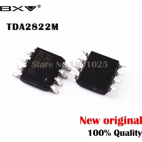 10PCS TDA2822M SOP-8 TDA2822 SOP SMD new and original IC