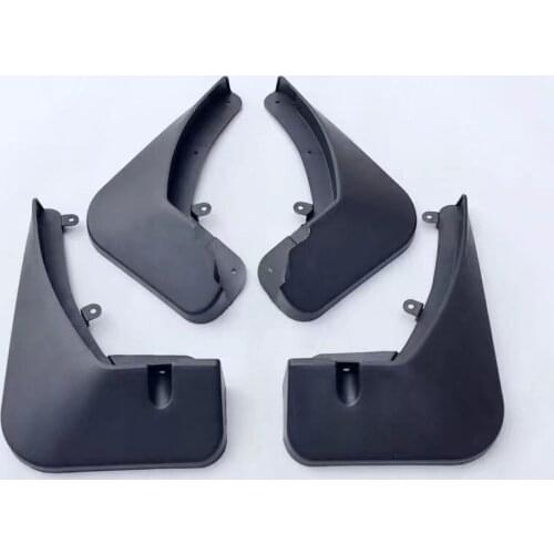 4PCS Car Accessories plastic Mud Flaps Splash Guard Fender fit for Peugeot 5008 2017 Car styling