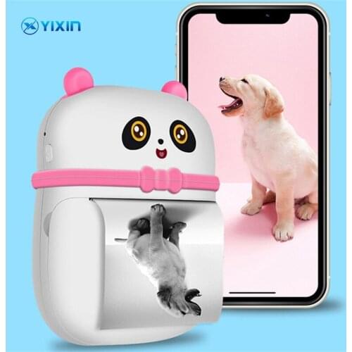 58 mm Portable Mobilen Printer Blue-tooth Wireless Barcode Thermal Receipt Printer Photo printer with Your Logo