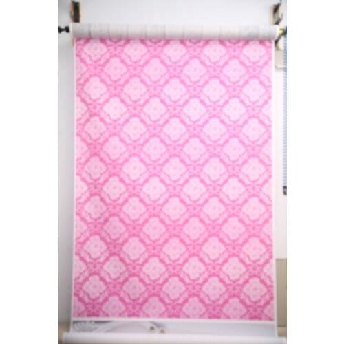 5x7ft Pink Floral Damask Pattern Newborns Art Background backdrop
