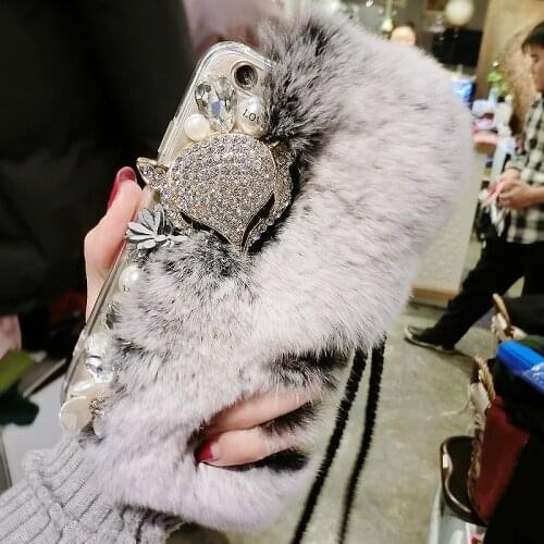 Fur Fox Case for Samsung Galaxy A11 A21 A31 A41 A51 A71 5G A01 A10 A20 A30 A40 A50 Case M11 M21 M31 M10 M20 M30 S S10 S20 Cover