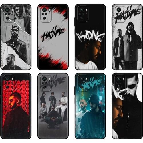 Black tpu Case For Xiaomi Redmi 9T Case Redmi Note 9T Note 10 Pro Case Miyagi & Andy Panda Hajime
