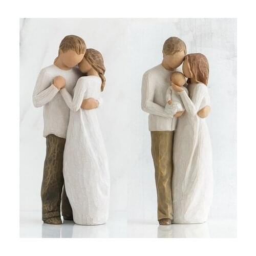 The United States The newborn Manual statue Figure furnishing articles sweet Wedding anniversary gift christmas decorations