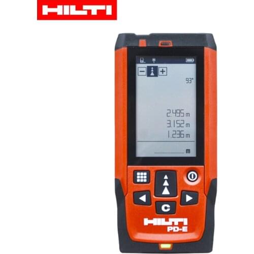 Hilti Laser Distance Meter High-Precision Infrared Laser Instrument Electronic Rangefinder PD-S PD-I PD-E 60/100/200m Indoor