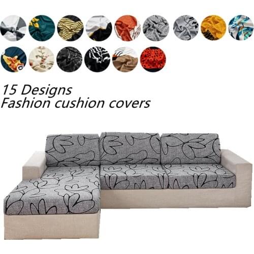 Home Decoration renovation Fashion Elastic Sofa cover 1/2/3/4 seat Universal Size cushion Washable Couch Slipcover pillow cover