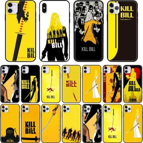 Phone Case for iPhone 12 Mini 11 Pro Max 7 8 XR X XS MAX 6 6S 7 8 Plus SE 2020 TPU Soft Cover Kill Bill Shell Capa
