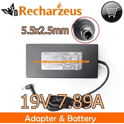 Genuine A15-150P1A A150A006L AC Adapter Chicony 19V 7.89A 150W AFTERSHOCK PRIME 15 For CLEVO P957HP6 NB50TJ1 NP8953 W650KK1