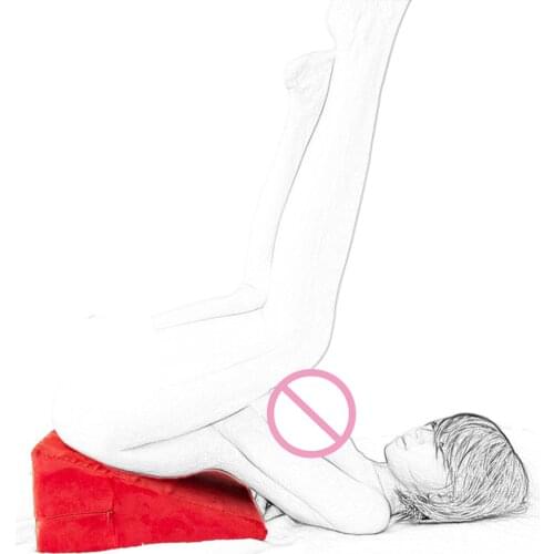 CamaTech Adult Games Triangle Sex Pillow Wedge Sponge Pad Magic Cube Sofa Bed Chair Cushion Erotic Furniture For Sex Positions
