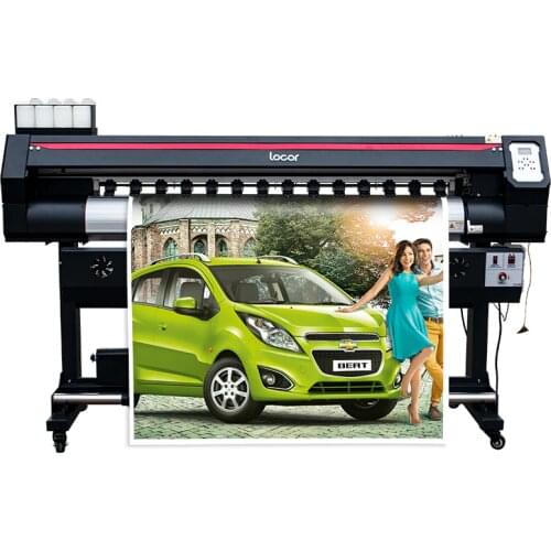 Large Format Printer Machine 1.8M Sticker Color Print Machine Locor 6Feet Roll to Roll Inkjet Plotter Printer For Sale