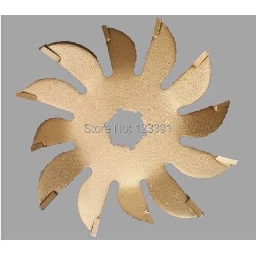 Super quality 120/130mm*25mm TCT scoring blade for water-electricity installation one time forming wall grooving slot machine