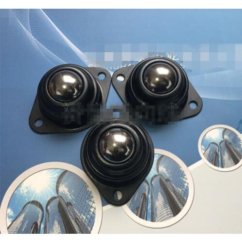 1pc 2Pcs 5Pcs 8pcs Black Shell 30kg CY-25A Dia 1'' 25.4mm Ball Metal Transfer Bearing Unit Conveyor Roller Wheels Home Office