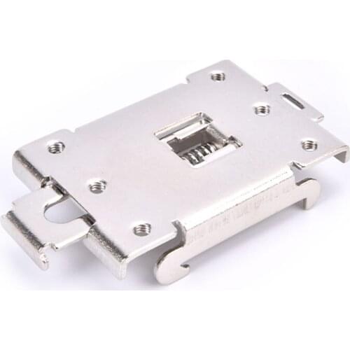 1pcs single phase SSR 35MM DIN rail fixed solid state relay clip clamp