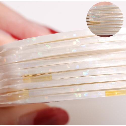 2mm 10pcs/set Nail Art Jewelry Painting Line Colorful Rolls Striping Tape Line Manicure Sticker