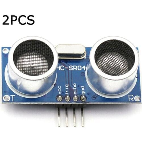 2pcs HC-SR04 Ultrasonic Module Distance Measuring Transducer Sensor HC SR04 HCSR04 ultrasonic transducer sensor