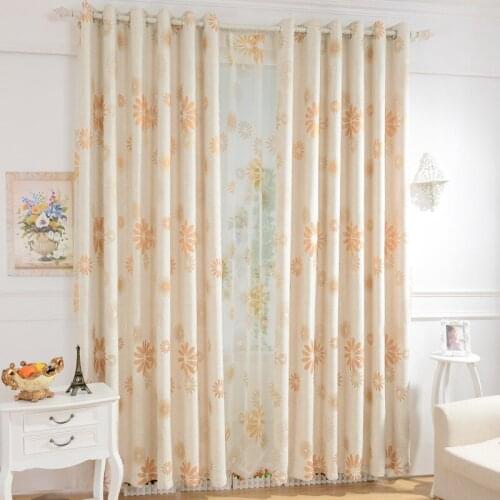 2021 New Curtains Can Be Customized European Modern Living Room Bedroom Balcony Cotton and Linen Jacquard Blackout Curtains