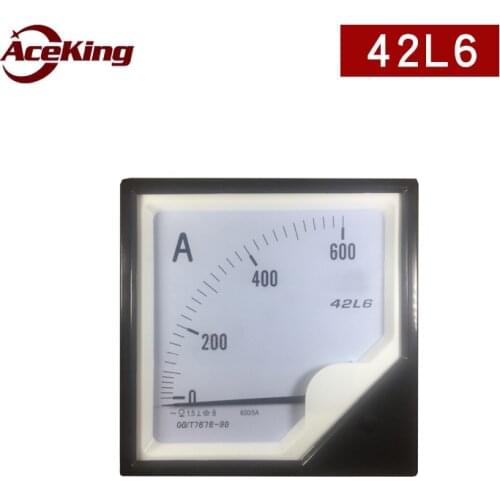 42L6 ammeter 30A 50/5a 100/5a 200/5a ac pointer 42L20 through meter 120X120 installed meter voltmeter power meter