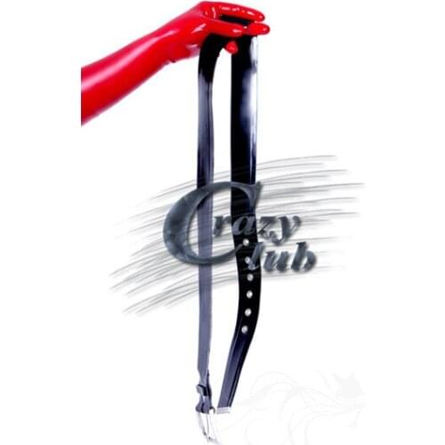 Crazy club_New arrival Sexy 100% Natural Latex Handmade Latex Belt and one colored latex accessories Free Shipping Fast Delivery