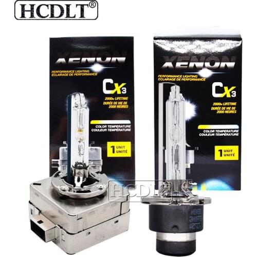 HCDLT 2021 NEW Super Version Car Headlight Bulbs 35W 55W D1S 6000K HID Bulb D2S D3S D4S Xenon Light Bulb Fast Bright D1S D3S HID