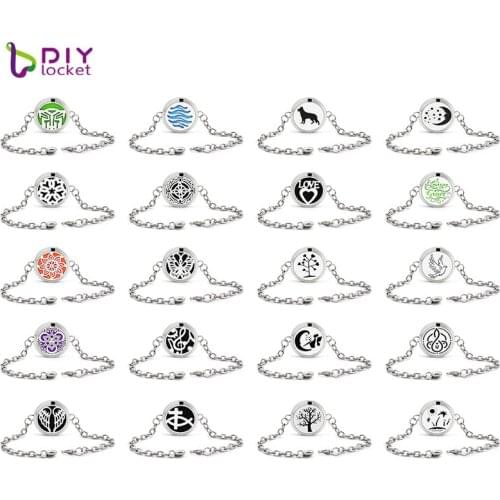 Surgical Grade Stainless Steel Essential Oil Bracelet Diffuser Jewelry Wholersale AD181-200-Z02