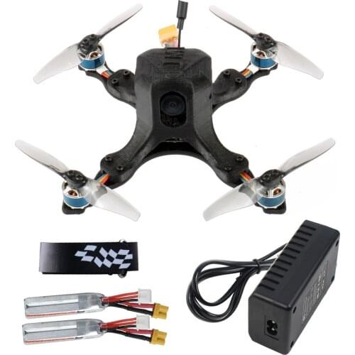JMT OctopusX1 127mm RC Quadcopter BNF with Carbon Fiber Frame MiniF4 Flight Controller Nano 2 NTSC FPV Camera Frsky Version