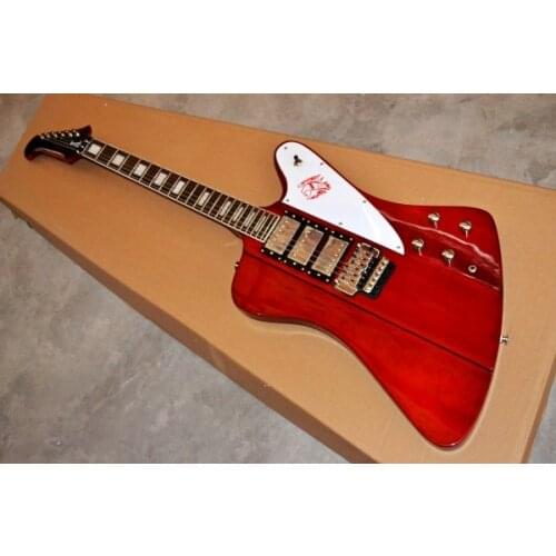 Classic double rocking bridge fire eagle electric guitar, on the coax color body, three double pickup, free delivery, color cust