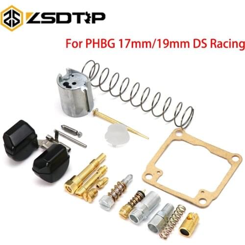 ZSDTRP Motorcycle Carburetor Repair Kit For PHBG 17mm 19mm DS Racing