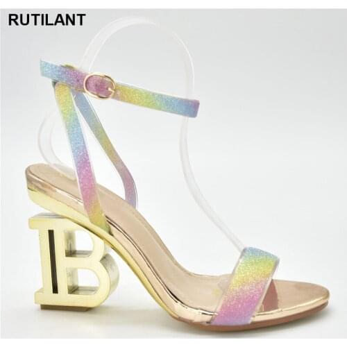 New Arrival African Wedding Shoes High Quality Fashion Elegant Italian Women Shoe with Stone High Heels Summer Women Pumps