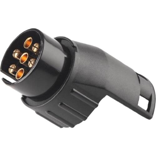 NEW 7 To 13 Pin Trailer Adapter Wiring Connector 12V Trailer Plug Converter