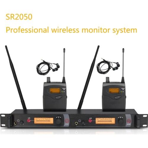 Paulkitson SR2050 Professional Wireless in ear Monitor System stage monitoring system wireless monitor in ear uhf kit