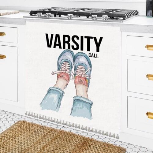 Simple Different Patterns Polyester Decoration Cabinet Door Curtains for Kitchen Wardrobe Cloth Dust Curtain