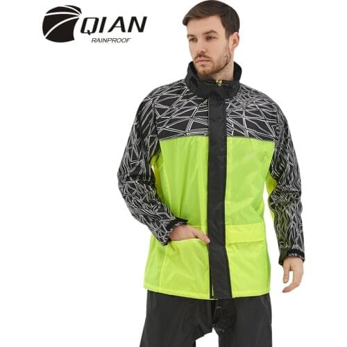 QIAN Hooded Raincoats