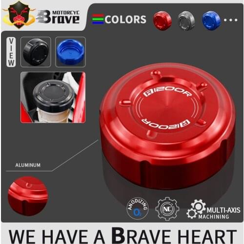 R 1200 R/RS CNC Motorcycle Accessories Cylinder Reservoir Cover cap For BMW R1200R LC R1200RS LC R1200 1200R 1200RS 2019 2020