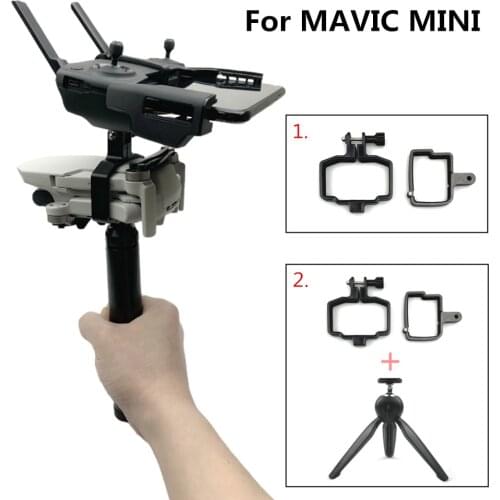 3D printing Handheld Gimbal Camera Stabilizer Monitor Controller Tripod Holder Clip Bracket For DJI Mavic Mini Accessories
