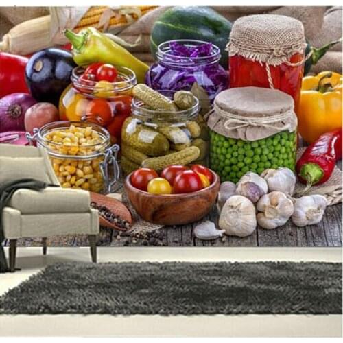 Diy full square round Diamond Embroidery Food Vegetables Icon Full Round Diamond Painting Cross Stitch Mosaic Wall StickerZP-476