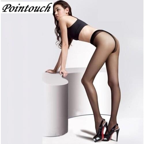 POINTOUCH Sexy Summer Breathable Thin Tights Stretchy Stockings High Elastic Prevent Hook Women Pantyhose Medias Girl Panty