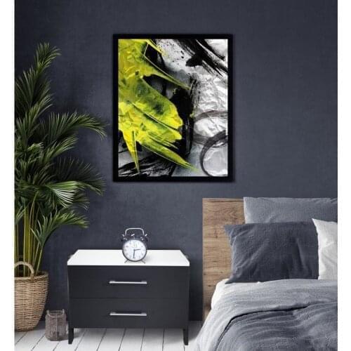 Chic Life Pollux Gray White Nightstand Dresser with Drawer