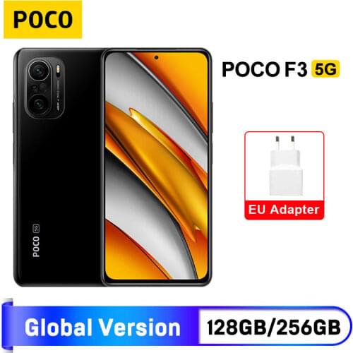 In Stock Global Version POCO F3 5G 8GB 256GB Smartphone Snapdragon 870 Octa Core 6.67"120Hz E4 AMOLED Display