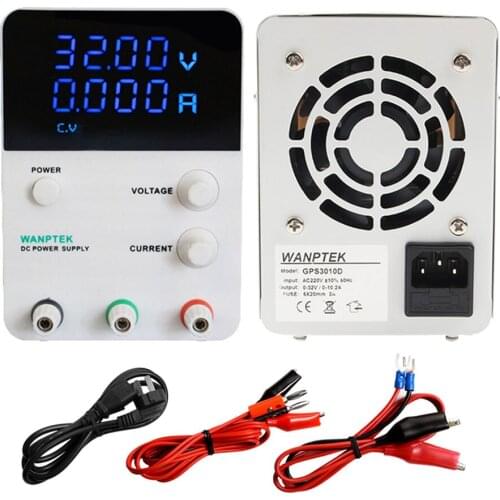 High Precision Digital Adjustable Switching DC Power Supply GPS3010D 30V 10A Voltage Regulator Laboratory Power Supply