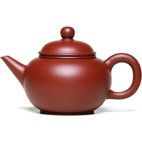 Yixing Purple Clay Teapot Handmade Raw Ore Dahongpao Horizontal Pot Chinese Tea Set Household Teapot Cute Teapot